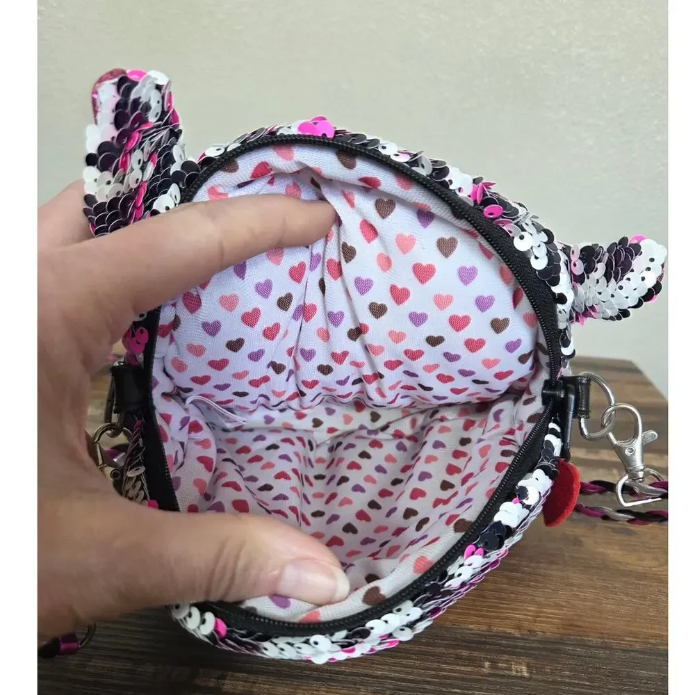 TY 2019 Flippables Zoey the Zebra Fashion Purse 6 ways to wear